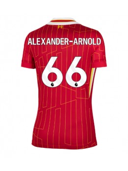 Billige Liverpool Alexander-Arnold #66 Hjemmedrakt Dame 2024-25 Kortermet